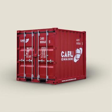 8ft Zeecontainer Huren | Altijd mét kraan geleverd | CARU beschikbaar voor biedingen