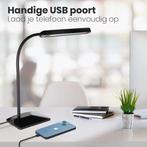 2dekans | Auronic Bureaulamp - Verstelbaar - LED - Zwart -, Ophalen of Verzenden, Zo goed als nieuw