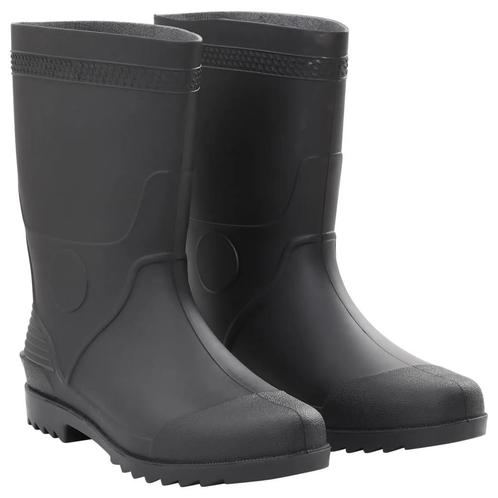 vidaXL Regenlaarzen maat 44 PVC zwart, Watersport en Boten, Hengelsport | Algemeen, Nieuw, Verzenden