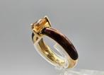 Gouden Vintage en Antieke  ringen met Edelstenen en Diamant., Sieraden, Tassen en Uiterlijk, Ringen, Overige kleuren, Verzenden
