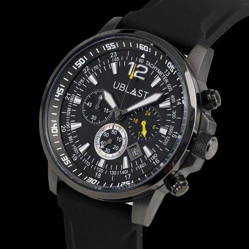 Ublast - Street Race Chronograph - UBSR43CBKB - Heren - 2025, Sieraden, Tassen en Uiterlijk, Horloges | Heren