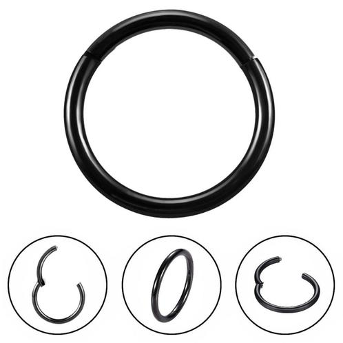 Fako Bijoux® - Chirurgisch Stalen Ring Piercing - Diameter, Sieraden, Tassen en Uiterlijk, Piercings, Verzenden