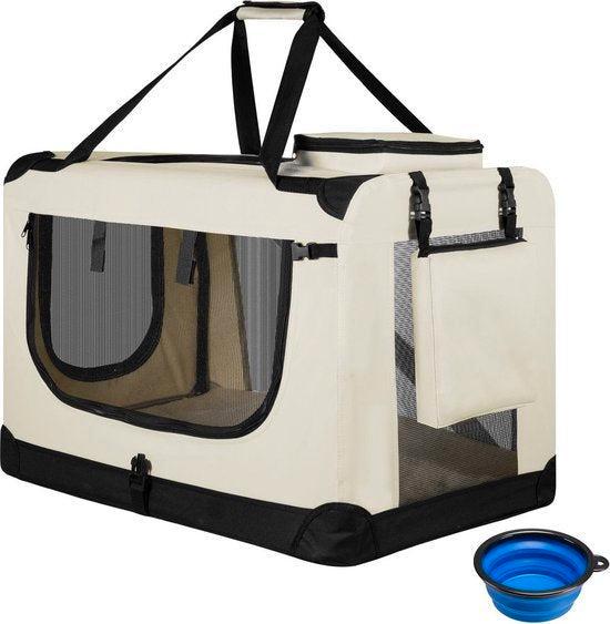 2dekans | Vouwbare Hondentransportbox / Bench Lassie M -, Dieren en Toebehoren, Honden-accessoires, Zo goed als nieuw, Ophalen of Verzenden