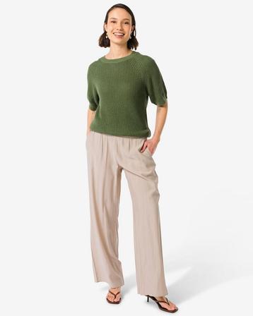 HEMA Damesbroek Iggy zand van €29.99 voor €20.99 sale beschikbaar voor biedingen