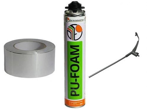 De Isolatieshop Reparatie kit 3-delig, Doe-het-zelf en Verbouw, Isolatie en Afdichting, Ophalen of Verzenden