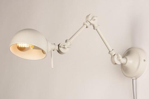 Rietveld Wandlampen - Grijs, Zand - Metaal, Huis en Inrichting, Lampen | Wandlampen, Verzenden