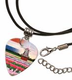 Nederlandse molen plectrum ketting, sleutelhanger, oorbellen, Nieuw, Ophalen of Verzenden