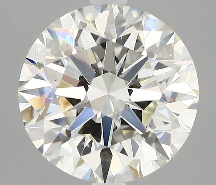 1 pcs Diamant (Natuurlijk) - 3.53 ct - Rond - I - VS1 -, Sieraden, Tassen en Uiterlijk, Edelstenen