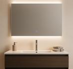 Badkamerspiegel Limon LED 100 x 55 cm LED verlichting, Huis en Inrichting, Badkamer | Badkamermeubels, Verzenden, Nieuw, Overige typen