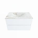 MONDIAZ VICA-DLUX 80cm badmeubel onderkast Talc 2 lades., Ophalen of Verzenden, Nieuw, Bad