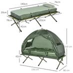 TRUUSK Camping Tent Set Met Kampeerbed, Slaapzak En Matras D, Caravans en Kamperen, Verzenden, Nieuw