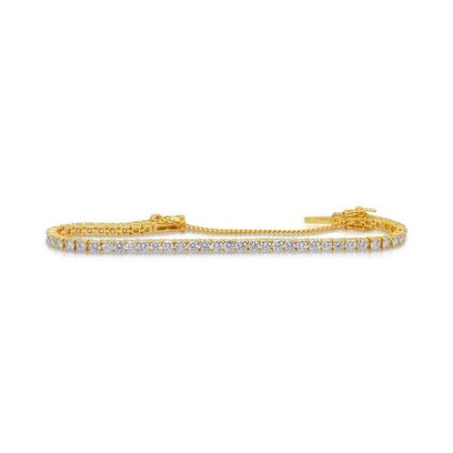 Armband - 18 karaat Geel goud - 5.01ct. tw. Diamant, Sieraden, Tassen en Uiterlijk, Armbanden