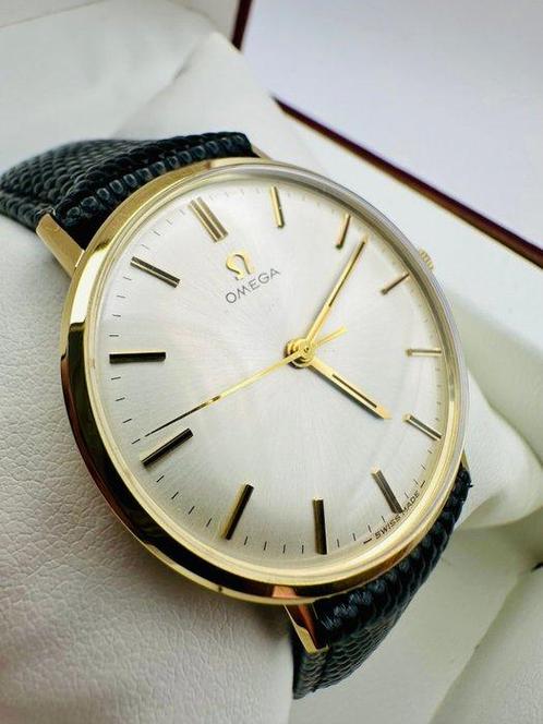 Omega - Geneve - 14k Gold - cal. 601 - ref. 131.016 - Heren, Sieraden, Tassen en Uiterlijk, Horloges | Heren