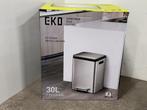 Veiling - EKO prullenbak Ecocasa 30L mat RVS, Huis en Inrichting, Nieuw