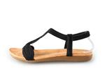 DSTRCT Sandalen in maat 38 Zwart | 10% extra korting, Verzenden, Zwart, DSTRCT, Sandalen of Muiltjes