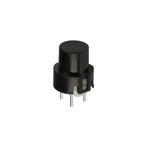 Pulsschakelaar OFF-(ON) 9mm - rond - 100mA 32V - D6R90 -, Verzenden, Nieuw