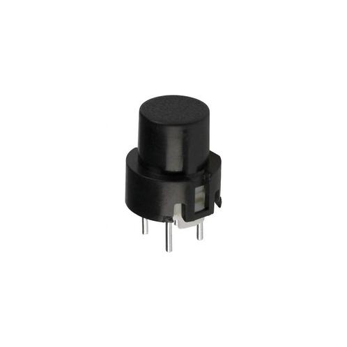 Pulsschakelaar OFF-(ON) 9mm - rond - 100mA 32V - D6R90 -, Doe-het-zelf en Verbouw, Elektra en Kabels, Nieuw, Verzenden