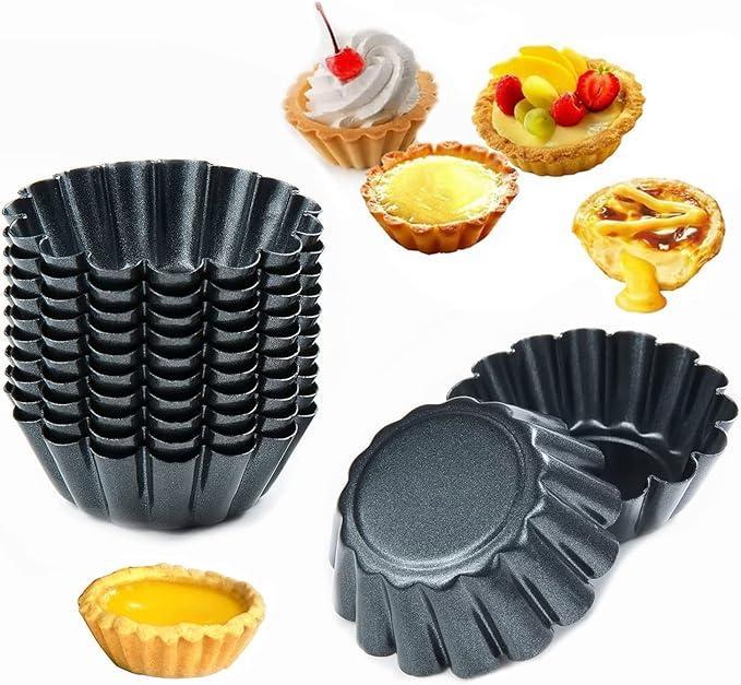 12x Herbruikbare Cupcake- en Muffinvormen - Non-stick -, Huis en Inrichting, Keuken | Keukenbenodigdheden, Nieuw, Verzenden