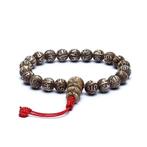 Gegraveerde Mala Schelp Armband met Om Mani Padme Hum Mantra, Nieuw, Verzenden