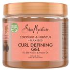 SheaMoisture Coconut & Hibiscus + Flaxseed Curl Defining Gel, Verzenden, Nieuw, Gel, Wax, Haarlak of Mousse