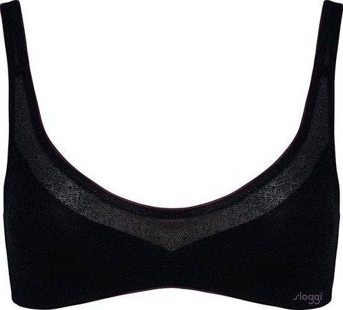 sloggi - Maat L - OXYGENE Infinite Soft Bra - Zwart, Kleding | Dames, Ondergoed en Lingerie, Verzenden