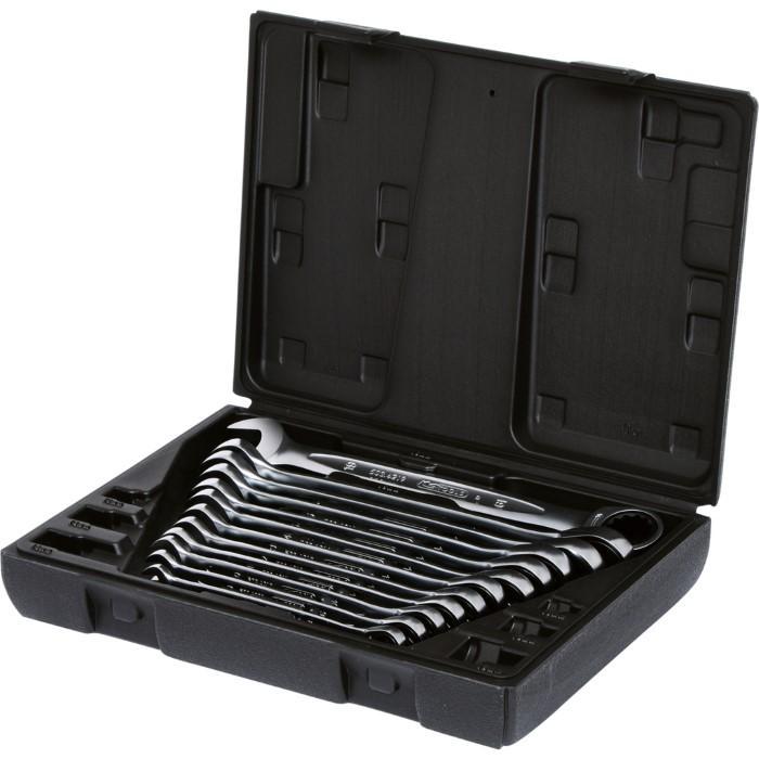 KS Tools Ringratel-Steeksleutelset 8-19mm 12-delig, Auto diversen, Autogereedschap, Nieuw, Verzenden