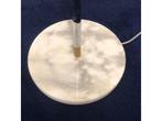 Staande vloerlamp booglamp verstelbaar zilver wit creme, Verzenden, Nieuw