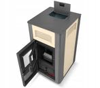Pelletkachel cv - 17 kW - 30kg pellettank - creme zwart, Huis en Inrichting, Kachels, Ophalen of Verzenden, Nieuw
