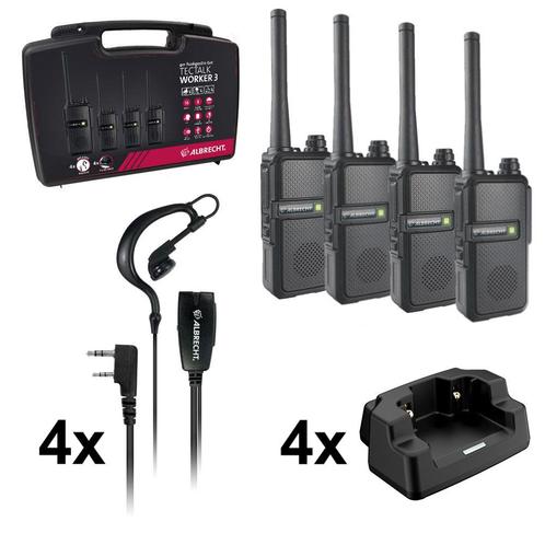 Albrecht TecTalk Worker 3, Telecommunicatie, Portofoons en Walkie-talkies, Verzenden