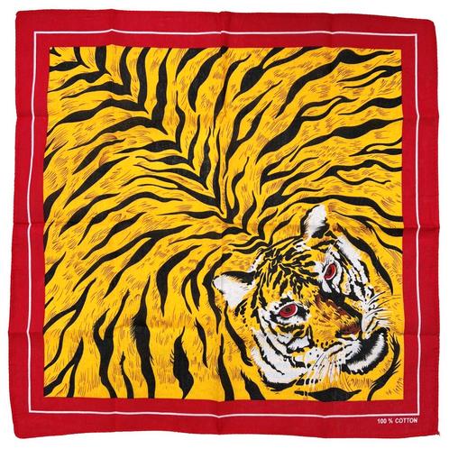 Fako Fashion® - Bandana - Hoofddoek - Sjaal Print - Tijger -, Kleding | Heren, Mutsen, Sjaals en Handschoenen, Verzenden
