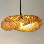 BOHO hanglamp Brugia M Ø50cm Naturel Bamboe - E27 fitting.., Ophalen of Verzenden, Nieuw