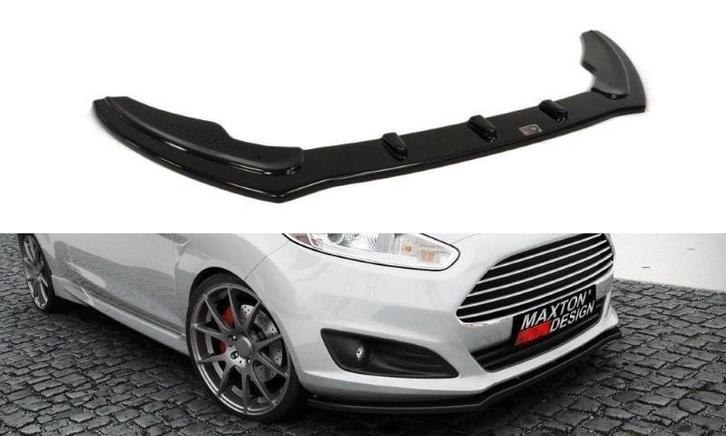 Voorspoiler Ford Fiesta Mk7 FL Glanzend Zwart, Auto-onderdelen, Carrosserie en Plaatwerk, Ophalen of Verzenden