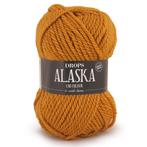 DROPS Alaska Uni Colour - 58 mosterd - Wol Garen, Ophalen of Verzenden, Nieuw