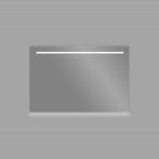 LED Spiegel Sanilux Aluminium met Onderverlichting 100x70 cm, Ophalen of Verzenden, Nieuw