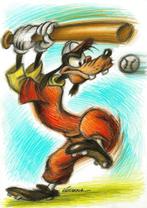 Joan Vizcarra - Goofy, The Baseball Player - Original, Nieuw