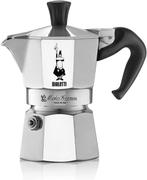 Bialetti Moka Express Espressomachine, Aluminium, Grijs, 6 K, Verzenden, Nieuw