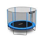 Trampoline - 244 cm - blauw - met ladder en buitenrand ne..., Ophalen of Verzenden, Nieuw