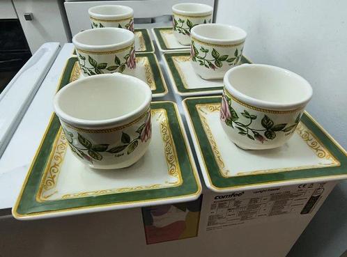 Tiffany boutique - Koffie- en theeservies (12) - Keramiek, Antiek en Kunst, Antiek | Meubels | Tafels