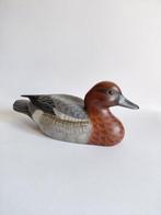 Lokeend - Période 1950-1970, peint main, sculpture 24 cm,, Antiek en Kunst