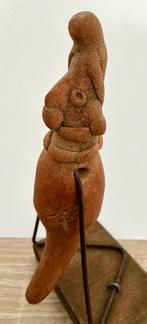 Colima-cultuurfiguur - Mexico - Aardewerk Figuur - 14 cm