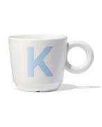 HEMA Mok 280ml letter K van €3.99 voor €2.99 sale, Huis en Inrichting, Keuken | Servies, Verzenden, Nieuw