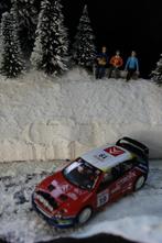 Diorama Rallye Monte-Carlo 2003 met SCX Citroën Xsara WRC 1, Hobby en Vrije tijd, Modelbouw | Figuren en Diorama's, Ophalen of Verzenden