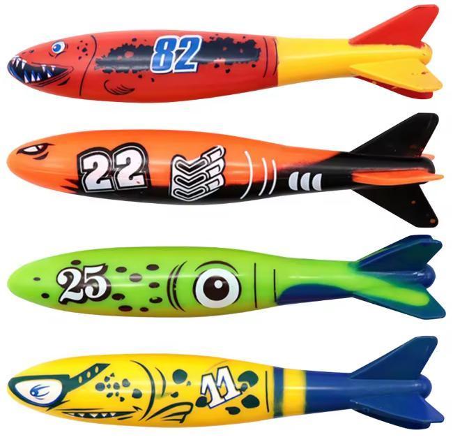 Zomer Haai Raket Duikspeelgoed: Zwembad Waterpret Kinderen, Tuin en Terras, Zwembad-toebehoren, Nieuw, Verzenden