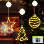Kerstverlichting Raam Kerstbal + Kerstster + Kerstboom -, Diversen, Kerst, Verzenden, Nieuw