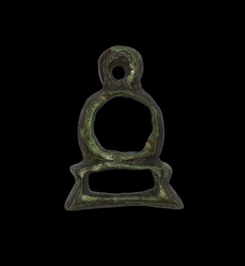 Keltisch Prachtige antieke Celtic bronzen amulet. (Zonder, Sieraden, Tassen en Uiterlijk, Antieke sieraden