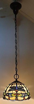 Lamp - Dragonfly - Glas-in-lood - Tiffany, Antiek en Kunst