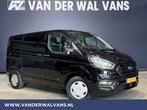 Ford Transit Custom 2.0 TDCI L1H1 Euro6 Airco | Navigatie |, Auto's, Zwart, Nieuw, Ford, Handgeschakeld