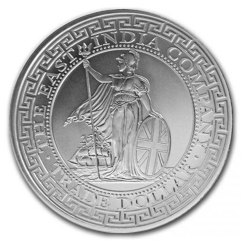 Britse Trade Dollar 1 oz 2018 (10.000 oplage), Postzegels en Munten, Munten en Bankbiljetten | Verzamelingen, Munten, Verzenden