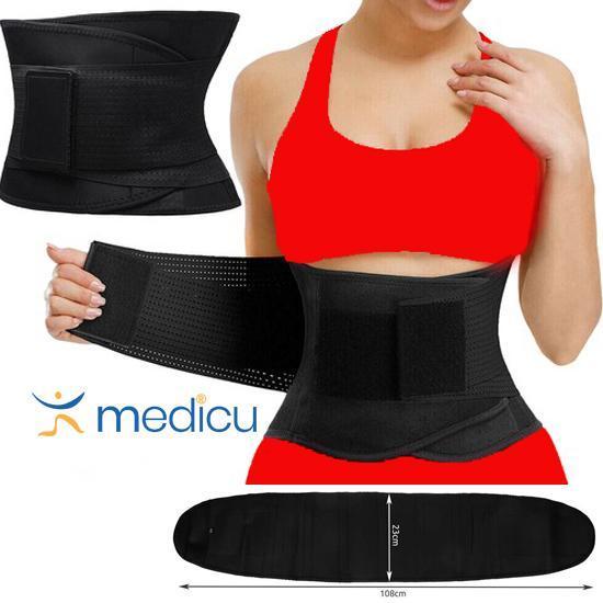 Zweetband- Afslank band met Sauna-effect, Kleding | Dames, Sportkleding, Zwart, Maat 38/40 (M), Nieuw, Fitness of Aerobics