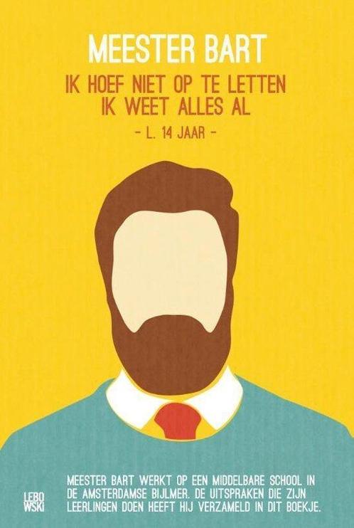 9789048836277 Meester Bart | Tweedehands, Boeken, Schoolboeken, Zo goed als nieuw, Verzenden